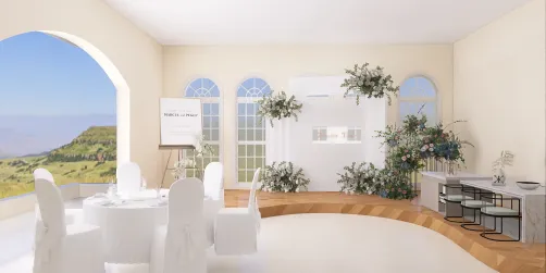 Sala de fiesta de boda