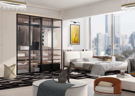 A Bedroom with a View Design Rendering