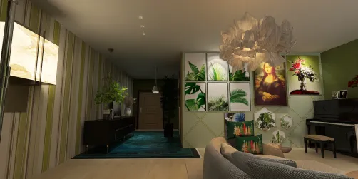 Future 🏡 house (living room and entrance)