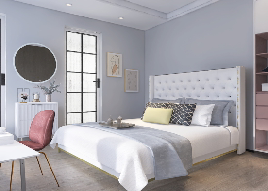 Dormitorio | Bedroom Design Rendering