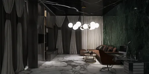 classic n Morden living room design 