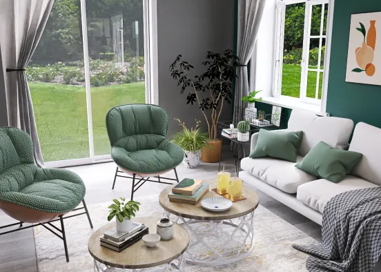 # Turquoise vibes Renderização de Design