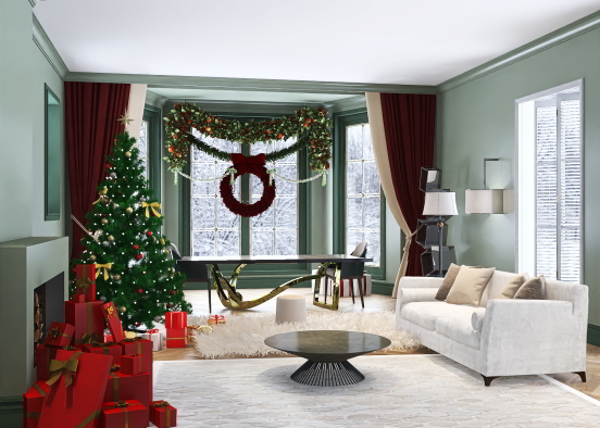 It Christmas At this house  Design Rendering