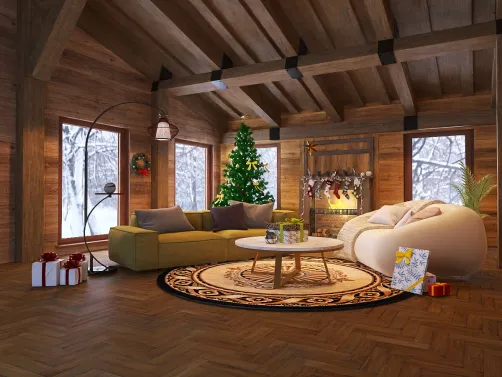 Merry Christmas Living Room