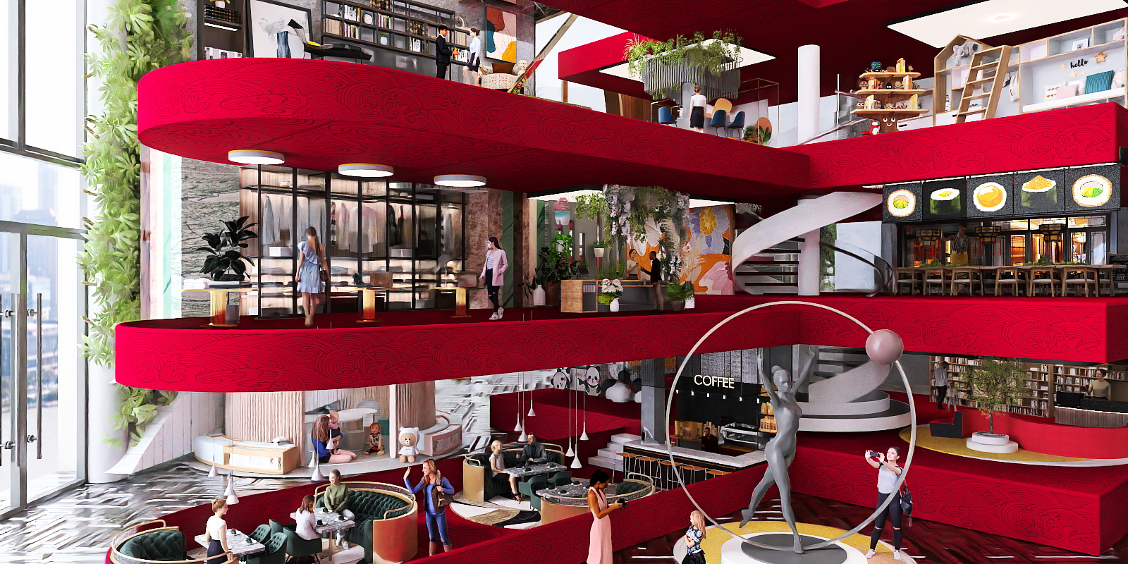 Commercial area To Meltopsy 