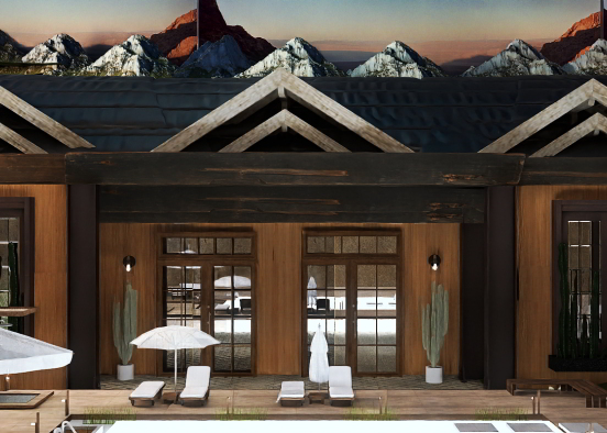 Ranch Nestled in the Mountains 🤠 Design Rendering
