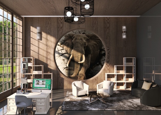 Elephant Office  Design Rendering
