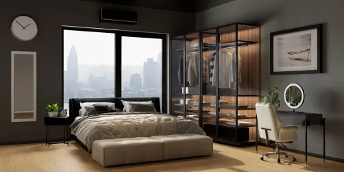 Small and simple room / Quarto pequeno e simples