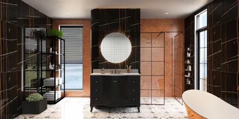 Professional interior design created with Homestyler 3D design software