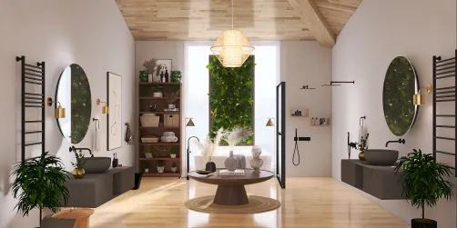 Contemporary bathroom