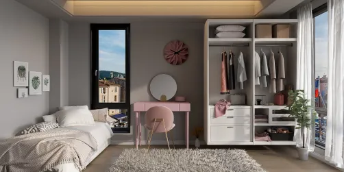 small space bedroom 
