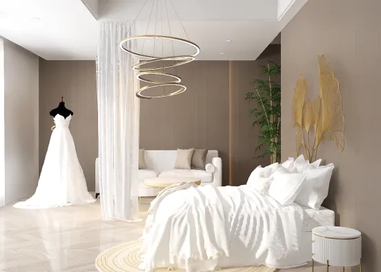 # bride's room 🤭🤍 Renderização de Design