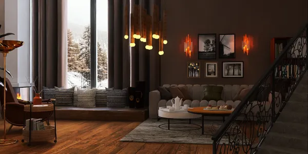 Professional interior design created with Homestyler 3D design software