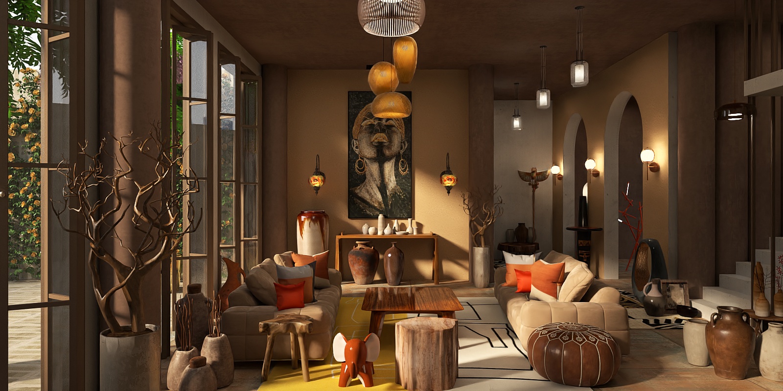 Embrace of Nature African style September Aida 