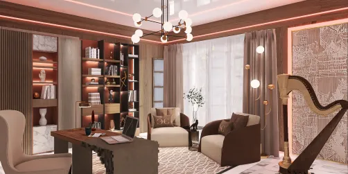 Office for my mom ❤️🤎❤️