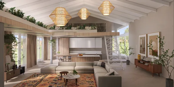 Professional interior design created with Homestyler 3D design software