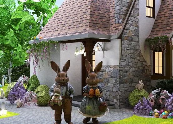 # Whispers of Easter Renderização de Design