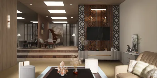 Opposite side of previous made living hall 
