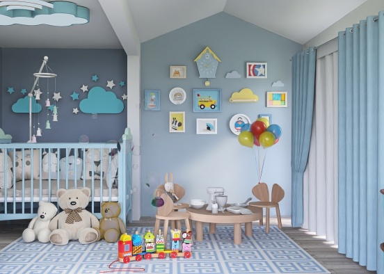 Missing child room Design Rendering