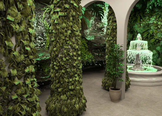 # Green oasis Визуализация дизайна