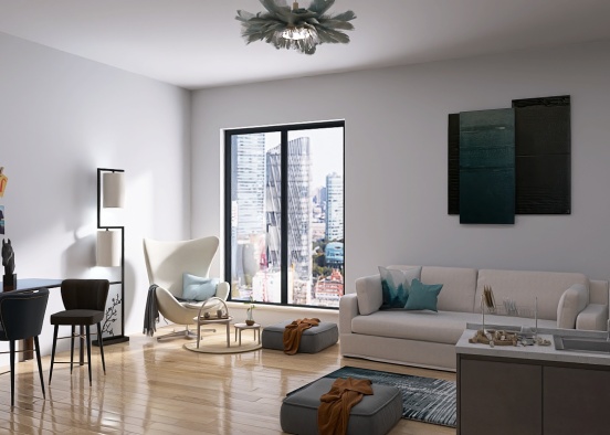 Beautiful New York Apartment  Design Rendering