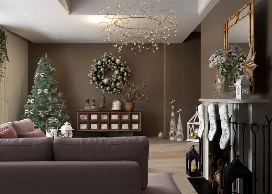 A Very Neutral Holiday  Design Rendering