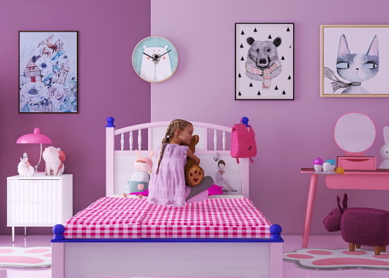 Melody's Room Design Rendering