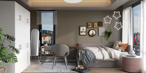 Normal bedroom