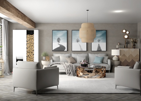 Studio apartment ☺️🌸 Design Rendering