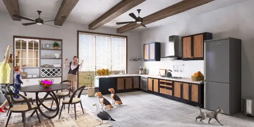 farmhouse kitchen 