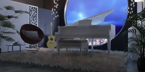 I love music in the sky