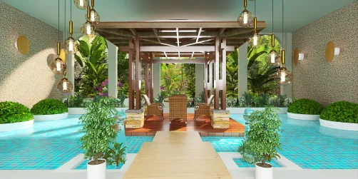 privated pool 🫧💦💚🌴☘️ 
