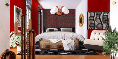 Poetic bedroom 