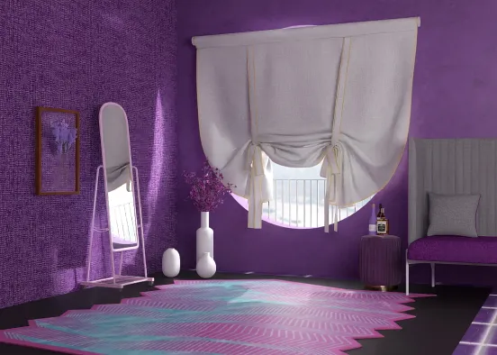 Purple Room 💜 Design Rendering