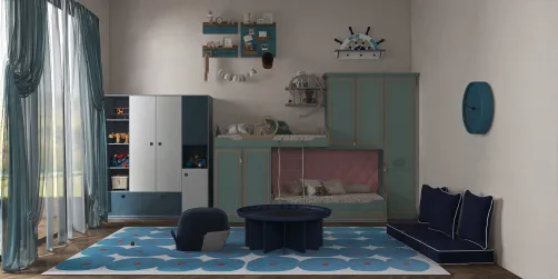 Bleu chambre 