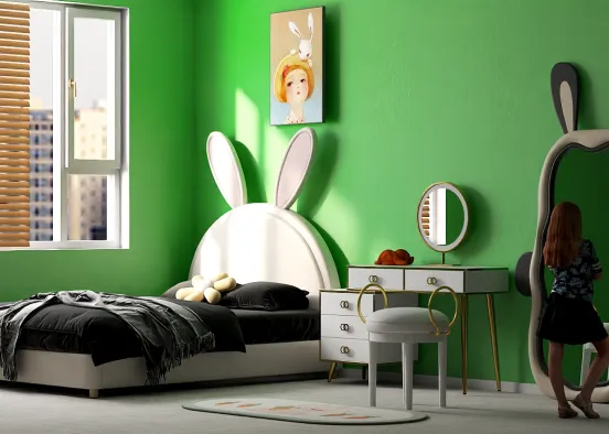 Bunny love Design Rendering