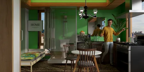 A studen's apartment 