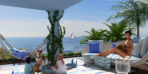 Coastal Outdoor. Design 4 of 4.