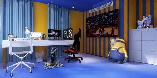 minion room 💙💛