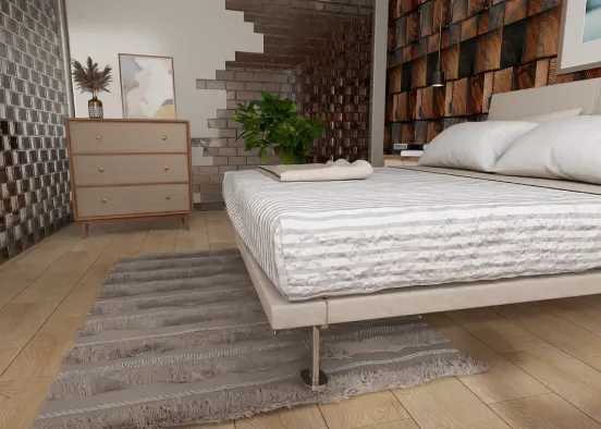 # Bedroom Oasis  Renderização de Design