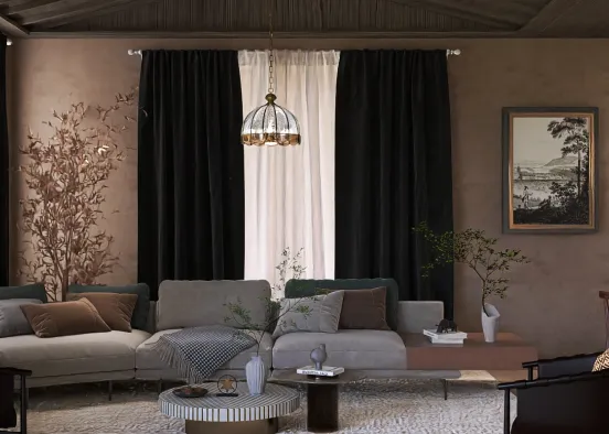 # Cozy Retreat🤎 Renderização de Design
