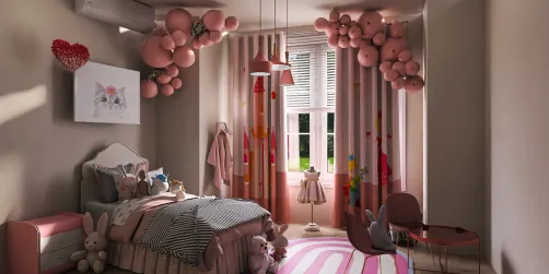 Little girl’s bedroom