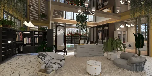 from pool to laundry/walk in wardrobe
