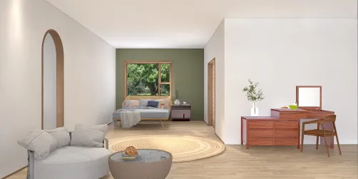 My version for a Chinese bedroom