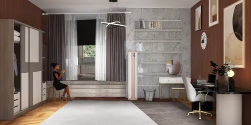 Quarto feminino moderno ✨.