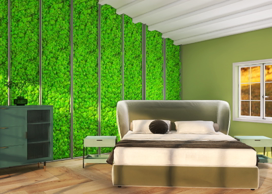 ミラノの寝室 (Milan Bedroom) Design Rendering