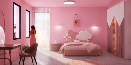 Barbie bedroom 😂💕💕💕
