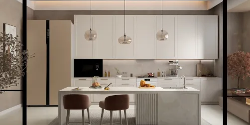 Warm kitchen