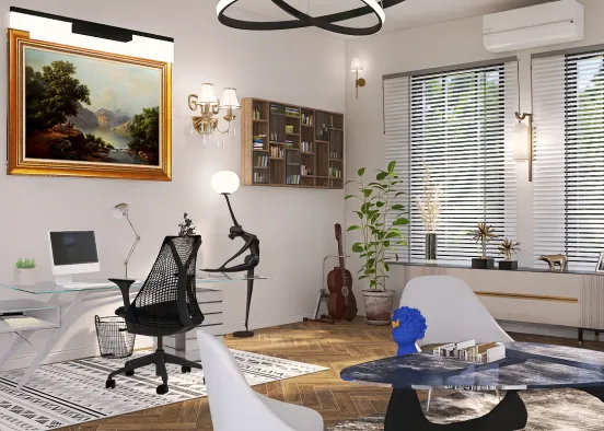 # Minalmalist Office  Визуализация дизайна