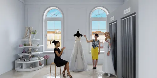 “Simple” bridal shopping